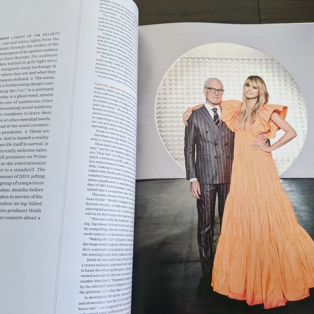 Variety Magazine March 25 2020 Heidi Klum Tim Gunn - Picture 5 of 10